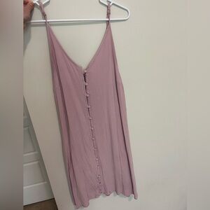 Roxy button up lilac dress!
